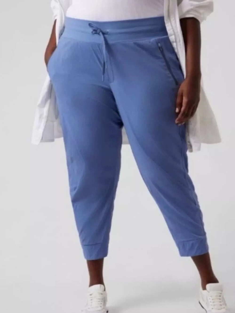 Athleta Trekkie North Jogger Size 22 Blue Plus Size Travel Pants
